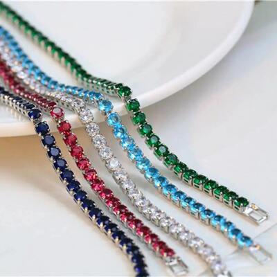 Chic Bracelet Rhinestone Chain Bracelet Women Bracelet Spark