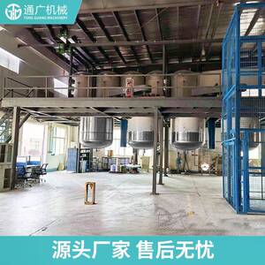 厂家供应高速分散机乳胶油漆涂料成套混合设备110kw平台式分散机