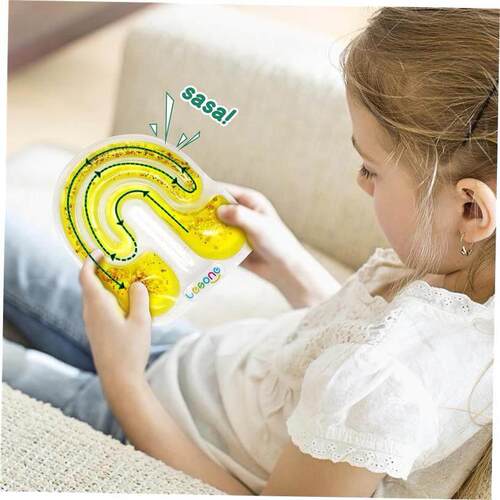 Squishy tube Filled Glitter Sensory Fidget Toys for Kids