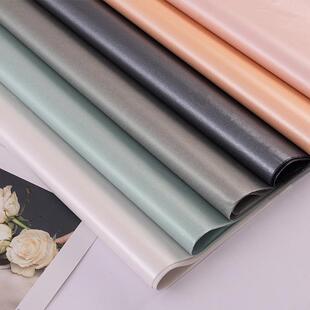 鲜花珠光防水纸现货50 珠光粉薄页纸17g雪梨纸 70cm满版