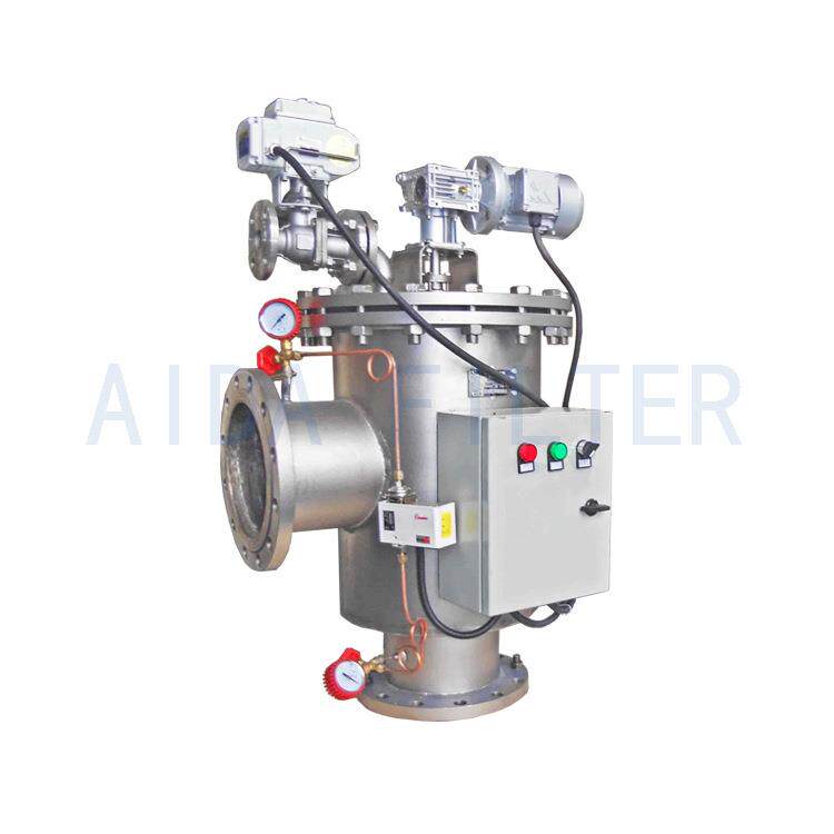 新乡PLC自动控制电动刷式过滤器 全自动刷式吸允式自清洗过滤器