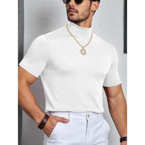 R 85122 Heavy weight muscle fit short sleeve 重磅显肌肉短袖