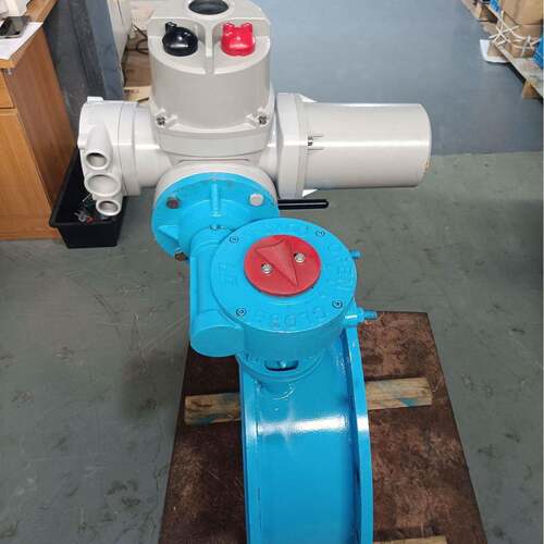 D941X电动通风蝶阀零泄漏风阀远程控制手机4G小程序中控800N.m