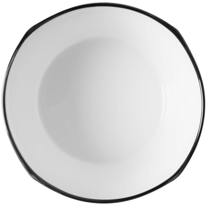 碗碟套装家用现代简约风碗盘组合装创意个性方形饭碗菜盘餐具套装