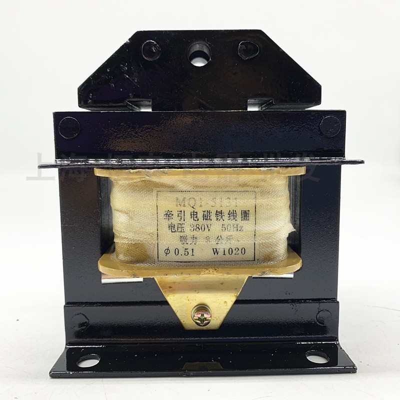 越峰冲床牵引电磁铁MQ1-5131 8N 80N 8kg 25mm全铜线圈220V380V