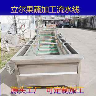 大型气泡喷清洗机菜蔬喷淋式洗菜机淋DLL净菜蔬清果洗线