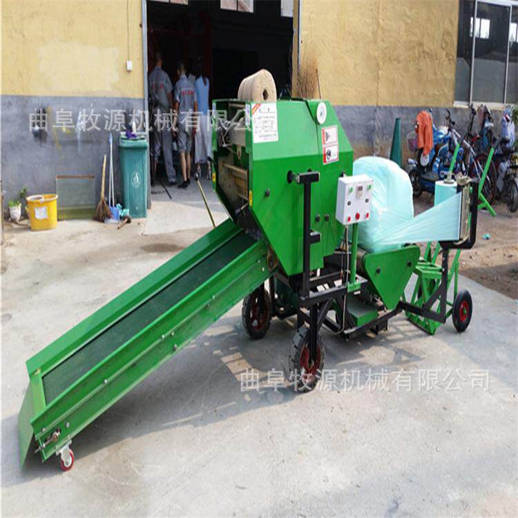 玉米杆青储打捆机价格    安徽牧草打捆包膜机厂家   青储打包机