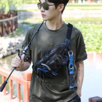 Fishing Lure Bag Waist Chest Backpack Tactical Molle Fanny P