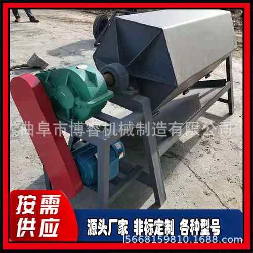 铜铁件去毛刺机 200升六角滚筒抛光机大型铁件去毛刺研磨机