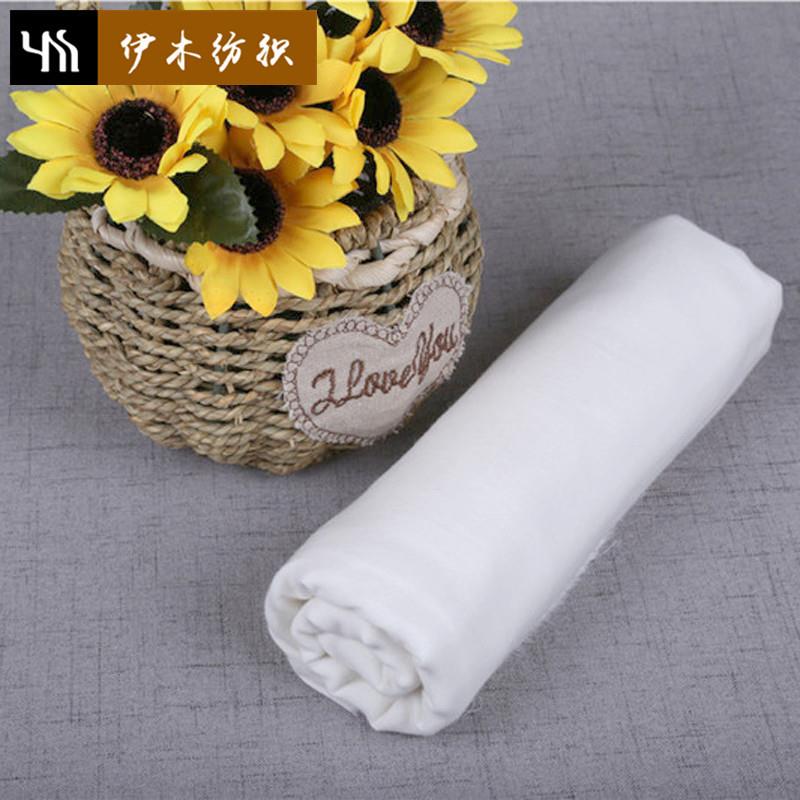 新款直销纯棉精梳双层纱布 母婴用纯棉纱布 110*84口罩纱布布料纯
