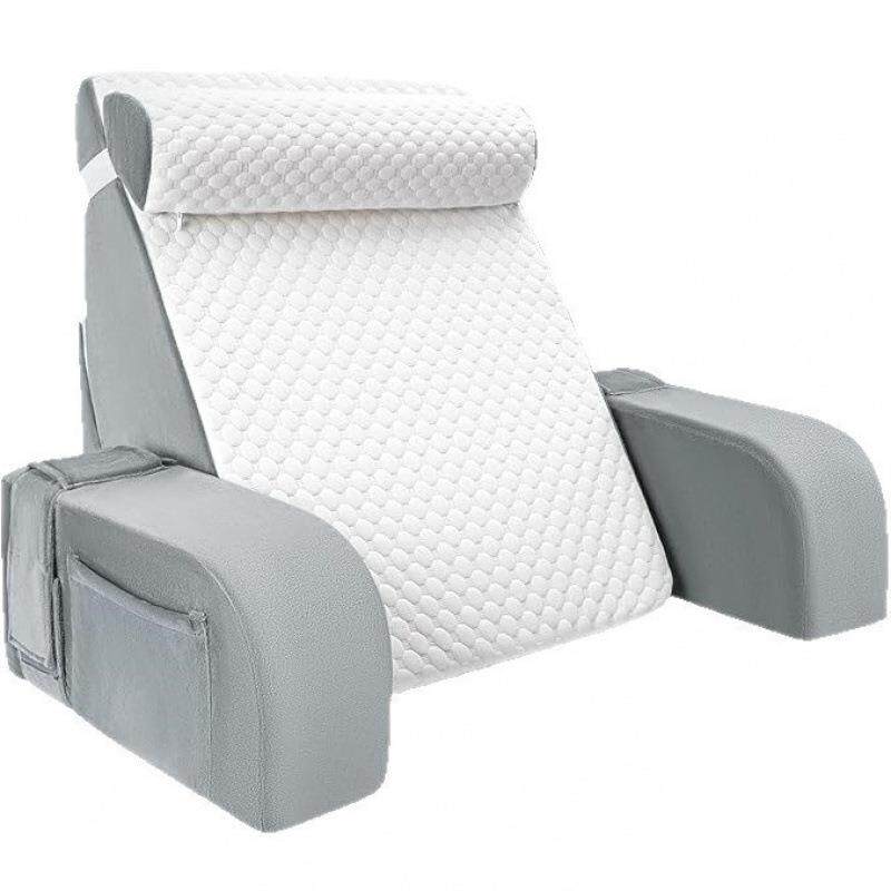 床上阅读枕带可拆卸头枕扶手的背部支撑成人休闲娱乐工作用