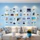 36框简约现代照片墙装 饰客厅免打孔创意组合相框挂墙相片墙相册