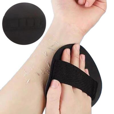 2Pcs Rubber Round Rubbing Towel Painless Deep Cleaning Body
