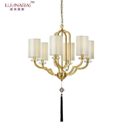 现代禅意吊灯 家居样板房新中式卧室LED灯 餐厅书房艺术设计吊灯