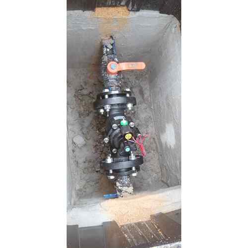 3/4寸-4寸干电池草坪自动灌溉控制器+农业灌溉电磁阀不用放线