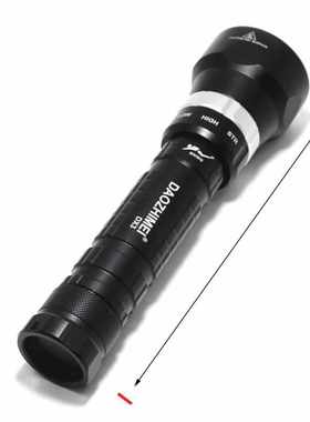 4灯L2专业超亮潜水装备DX4强光手电筒26650防水远射水下5000LM