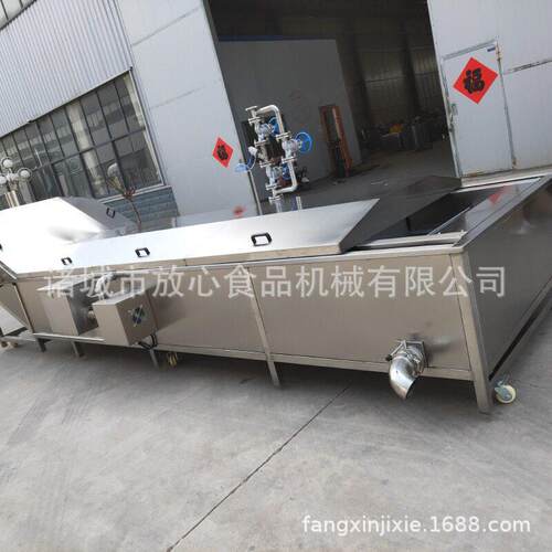 玉米漂烫机 农产品漂烫蒸煮机 不锈钢漂烫机 果蔬漂烫冷却生产线