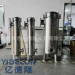 固液分离大流量304 过滤器冷却水浴池水循环过滤器 316L不锈钢袋式