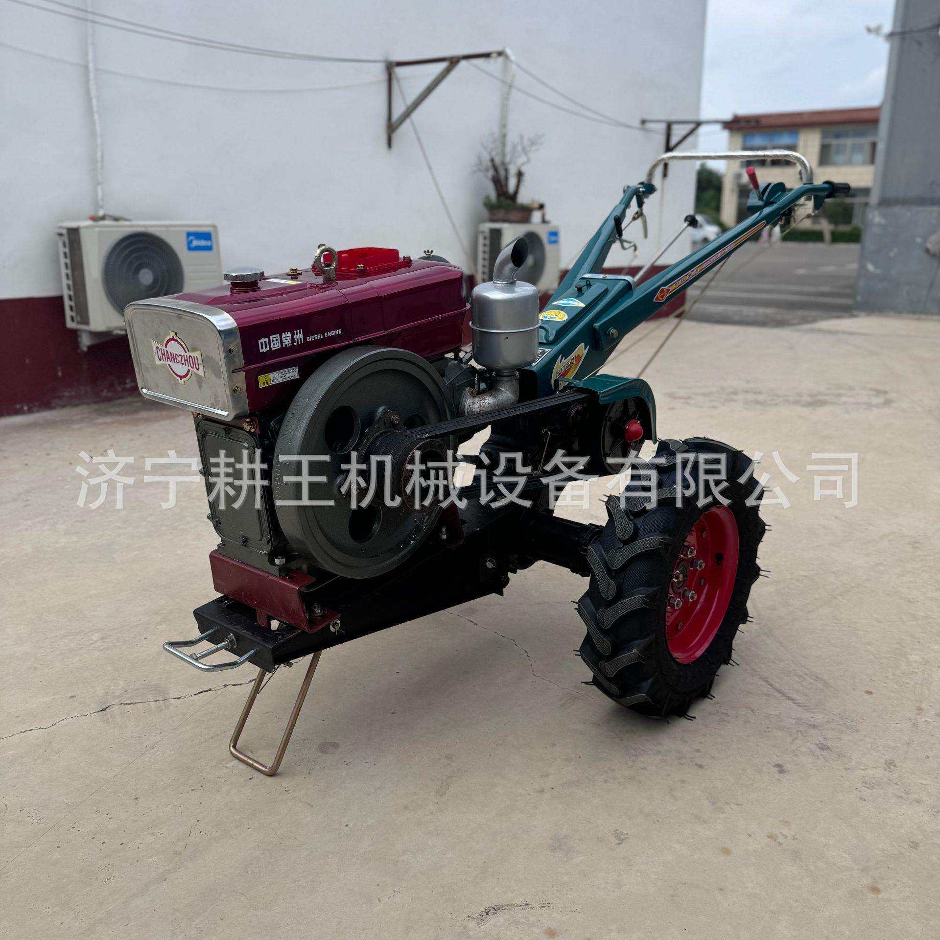 121底盘手扶拖拉机柴油水冷果园旋耕起垄机 多功能小型手扶拖拉机