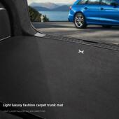 G3I G9P5 X9麂皮行李箱垫汽车内饰 定制小鹏M03行李箱垫P7