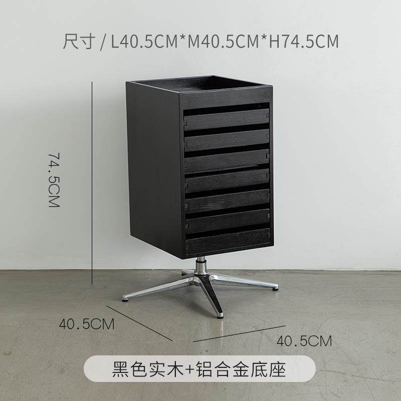 正品欧实木北约可抽屉式文件柜办公室简书房移动文具收纳柜沙发边