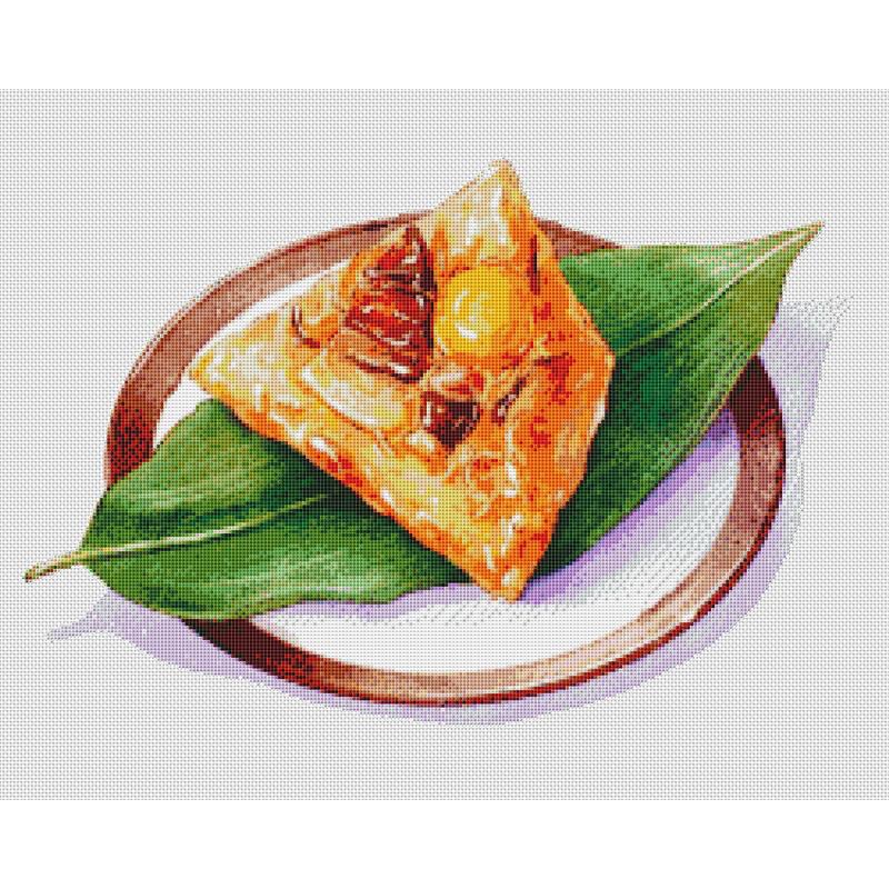 肉粽自己【2024新款◇绣耶批发pk7j针】十字绣手工咸蛋单餐厅客厅