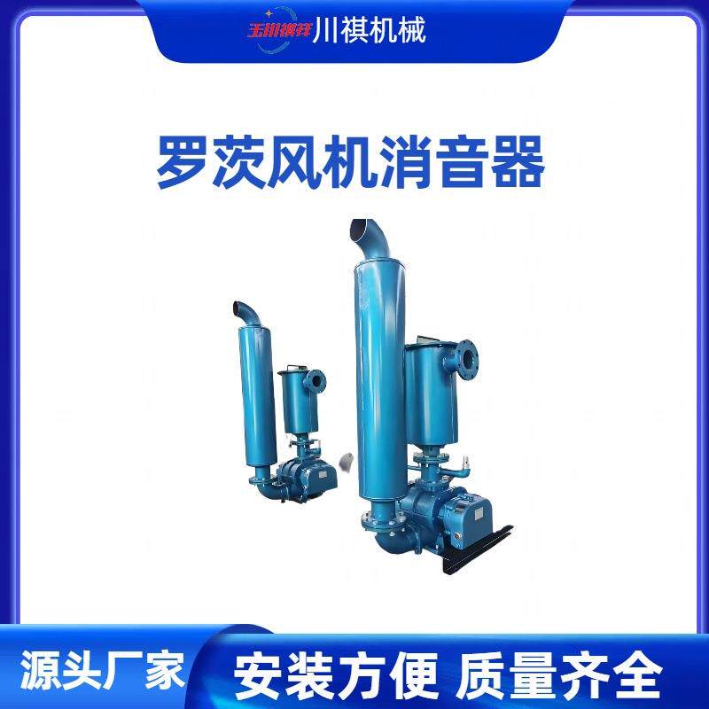 厂家直供风机消音器离心轴流罗茨鼓风机出风口消声器不锈钢