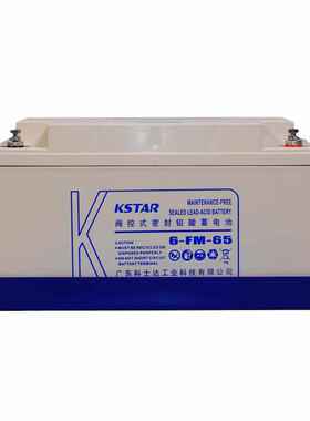 科士达6-FM-65阀控密封式铅酸免维护蓄电池12V65AH直流屏UPS电源