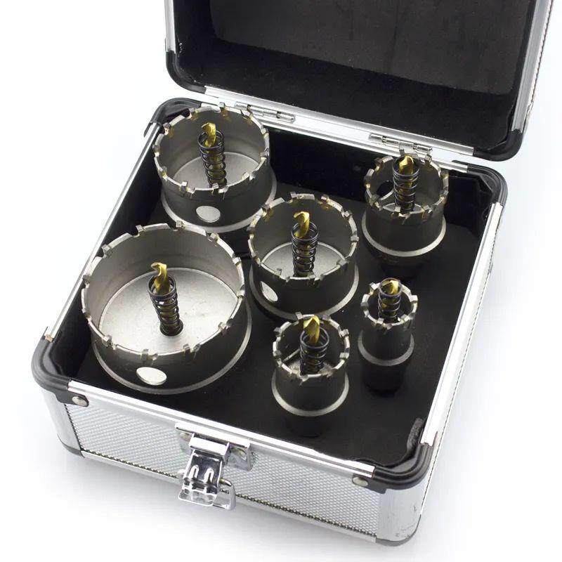 合金开孔器铝盒套装金属合金开孔器打孔器不锈钢开孔器套装一整套