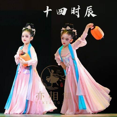 子夜四时歌舞蹈道具灯笼儿童手提灯笼古风演出道具古典舞舞蹈专用