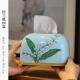 正品 中收国风瓷创意纸餐抽盒复古纸巾盒家用客厅茶几桌陶抽纸 中式
