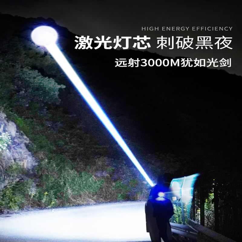德国头灯超亮强光感应充电头戴式超长续航头戴矿灯夜钓鱼专用电筒