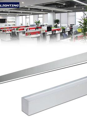 五年质保led吊线灯长条灯4ft40w50w60w办公室商用吊线灯LED可调光