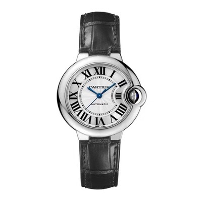 (可置换)公价44500卡地亚蓝气球系列精钢自动机械女表W6920085