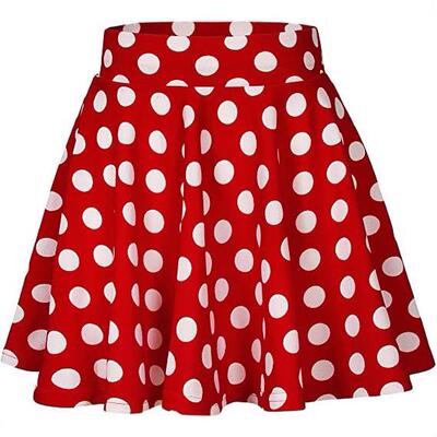 Frenchy Waist Pleated Corduroy Bell Skirt Fashionable Casual