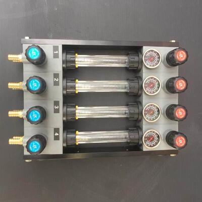 厂家直销注塑机精密型水排分流器带温度表水路控制器冷却水计