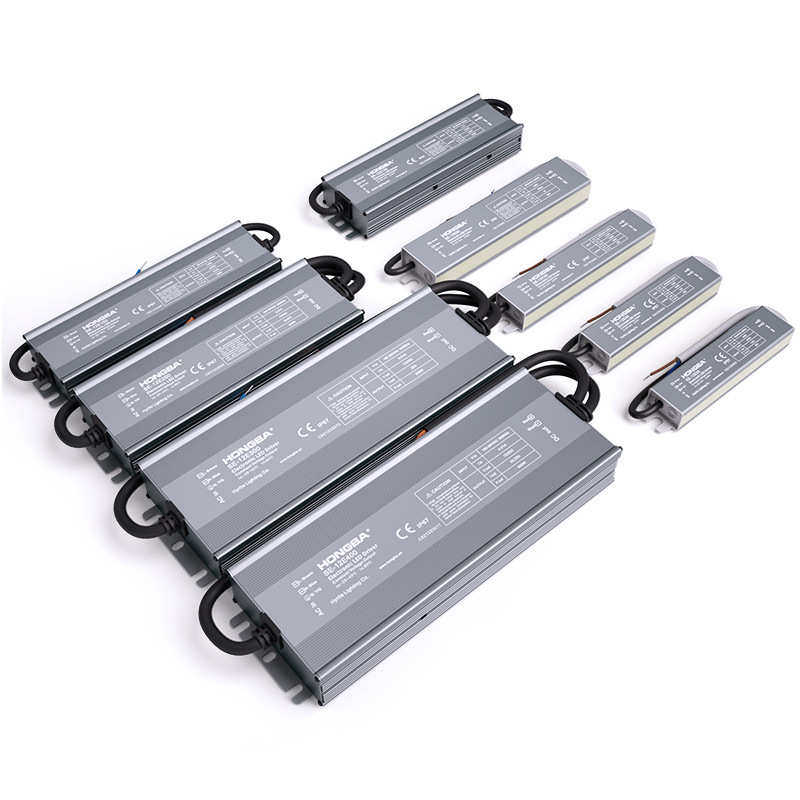 虹霸大功率led恒压防水开关驱动24V400W 500W 600W 1000W户外电源