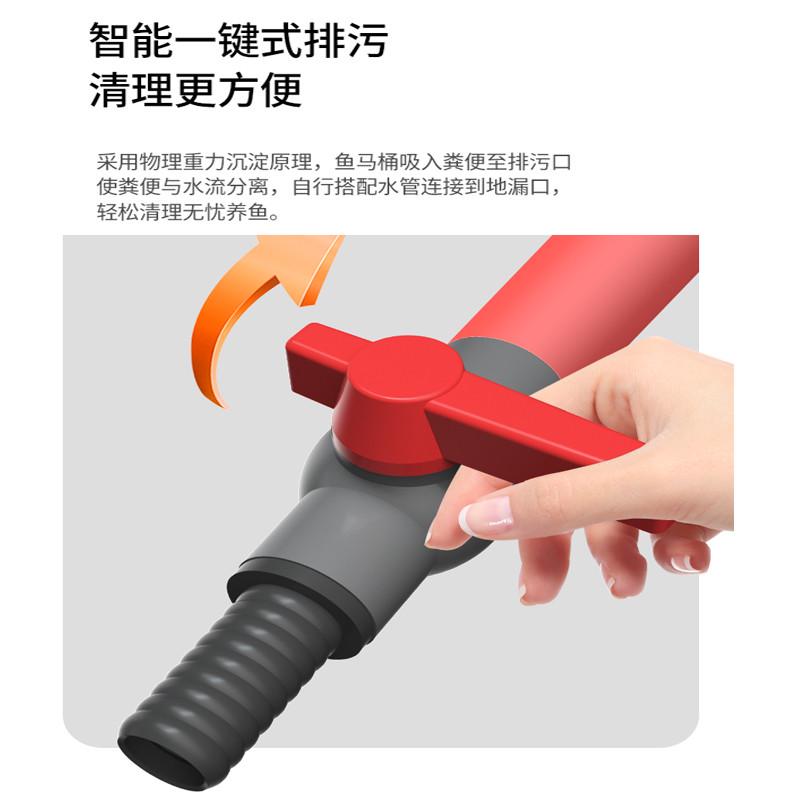 溪流缸鱼缸大型客厅家用新款超白玻璃原生态造景底滤水草缸慈鲷缸