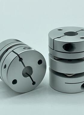 膜片联轴器 伺服步进电机马达丝杆连轴 弹性 簧片叠片大扭矩 键槽