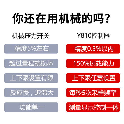 空压机气压自动压力开关控制器配件气泵空气气动全自动可调继电器