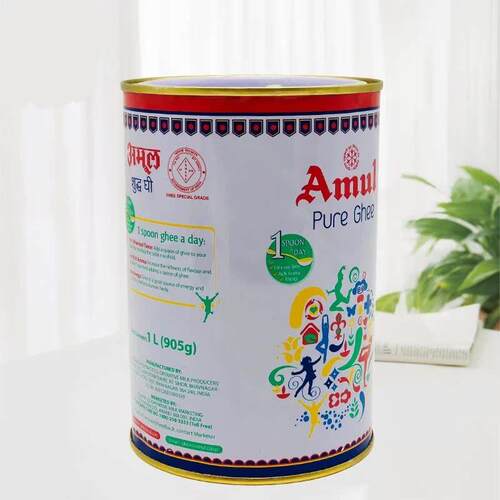 现货新鲜indian food印度酥油原装进口食品AMUL GHEE醇牛油 酥油