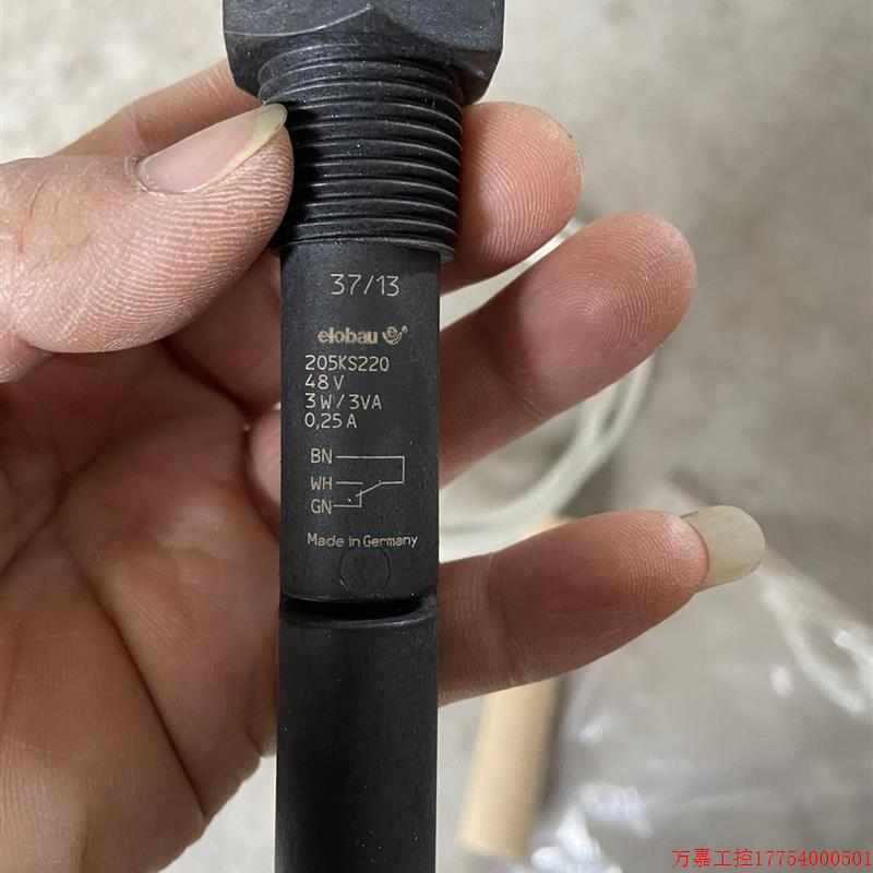 拍前询价:elobau液位开关205KS220、全新未使用,现货一个议价