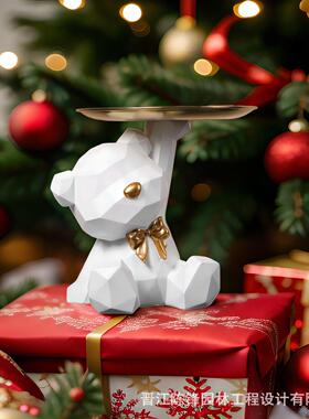 暴力熊大号摆件公仔桌面客厅电视柜大型钥匙小装饰品可爱礼品