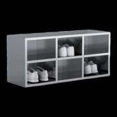 凳多格实验室食品工厂换鞋 柜员工鞋 柜无尘净化车间换鞋 不锈钢鞋