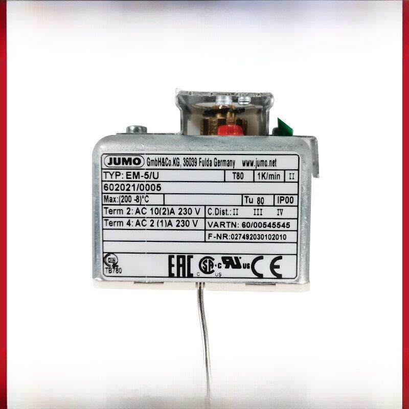 JUMO久茂温度传感器 EM-5/U EMF23温控器 温度探头威索燃烧器配件