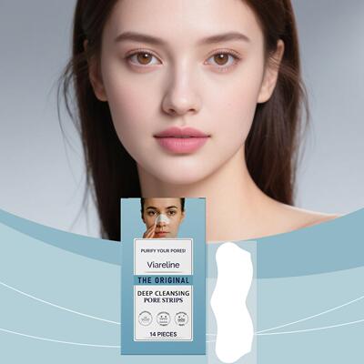VIARELINE Blackhead Clearing Nose Strips - Gentle facial oil