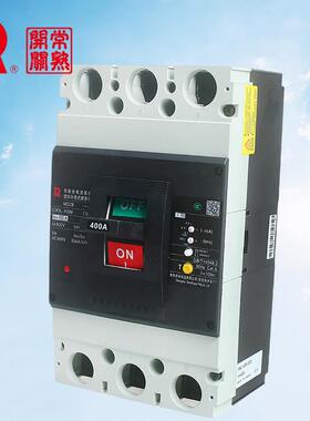 常熟CM3-400M/3L漏00系列带TZX剩余电流3保护断路器电开关3P