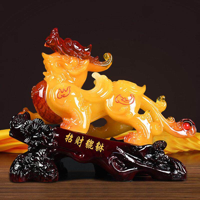 新款直销招财貔貅摆件开业商务送礼公室客厅玄关书房装饰品公司节
