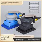 铭创气动磨床75X100方形干式 磨床汽车抛光机方形砂纸机木工空气磨