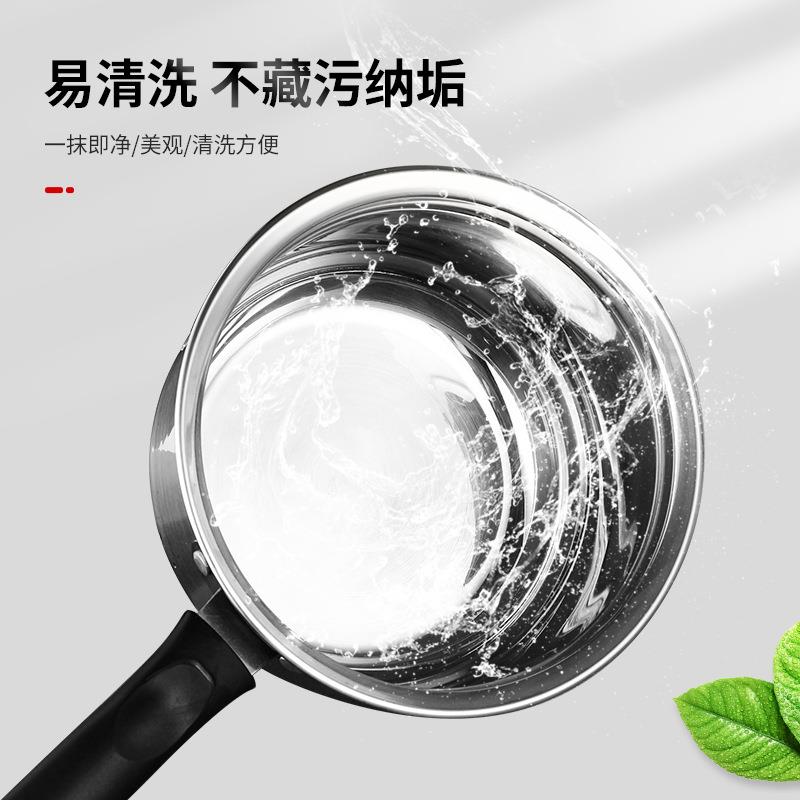 新款直销煜日厂思美雅家用迷你电木柄奶锅不锈钢辅食锅加厚塑料柄